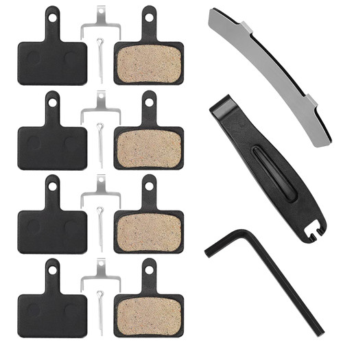 4 Pairs Bike Brake Pads,Bicycle Brake Pads with Installation Tools Compatible with Trp Tektro Shimano Brake Pads MT200 M355 M446 M315 M365,MTB Bike Disc Brake Pads Compatible with Ebike Brake Pads 4 Pairs Bike Brake Pads,Bicycle Brake Pads with Installation Tools Compatible with Trp Tektro Shimano Brake Pads MT200 M355 M446 M315 M365,MTB Bike Disc Brake Pads Compatible with Ebike Brake Pads