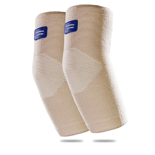 SPOTBRACE Elbow Compression Sleeve for Men Women,Elbow Brace Tennis Elbow Support for Golfer,Tennis Elbow,Pain Relief,Weightlift, Arthritis,Tendonitis Nude