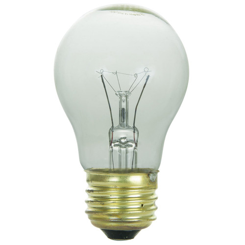 Sunlite 40A15/CL/CD1 120-volt 40-watt Medium Base Incandescents A15 Appliance Lamp
