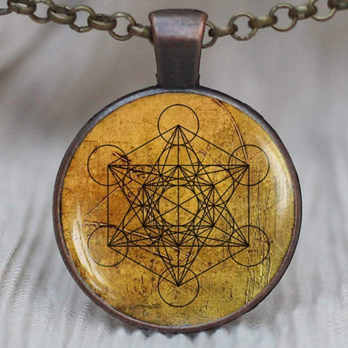 Metatron's Cube Pendant Sacred Geometry Jewelry Geometric Necklace Sacred Geometry Necklace Mens Jewelry Mens Necklace