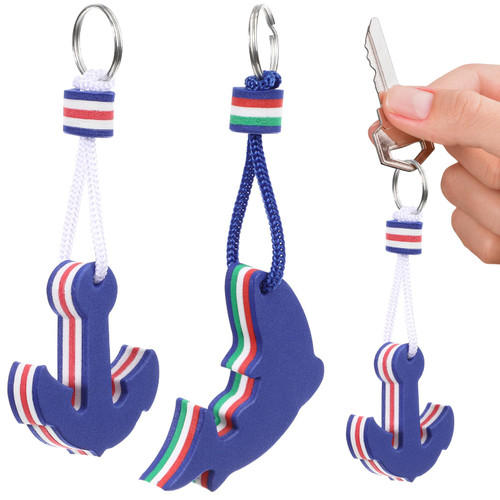 Homoyoyo Float Key Ring Float Foam Keychain for Boating, Fishing, Sailing and Outdoor Sports Eva