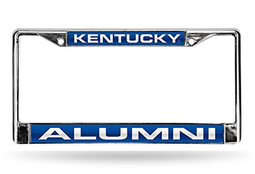 NCAA Kentucky Wildcats - Alumni Laser Cut Inlaid Standard Chrome License Plate Frame