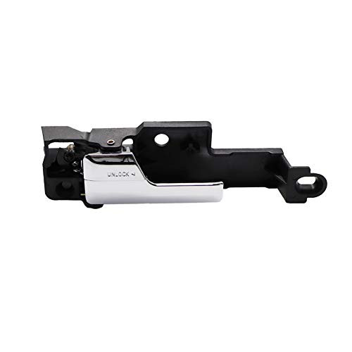 CT-CARID Interior Door Handle, Front Left Driver Side Chrome Inside Handles 6E5Z-5422601-A for Ford Fusion Lincoln MKZ Mercury Milan Zephyr 6E5Z5422601A