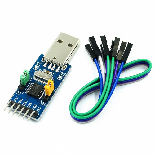 CH341T 2 in 1 Module 3.3V 5V USB to I2C IIC UART USB to TTL Single-chip Serial Port downloader