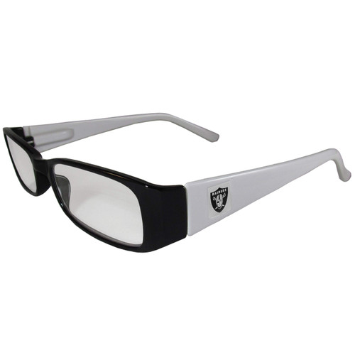 NFL Team Color Reading Glasses (+1.50, Oakland Raiders) NFL Team Color Reading Glasses (+1.50, Oakland Raiders)