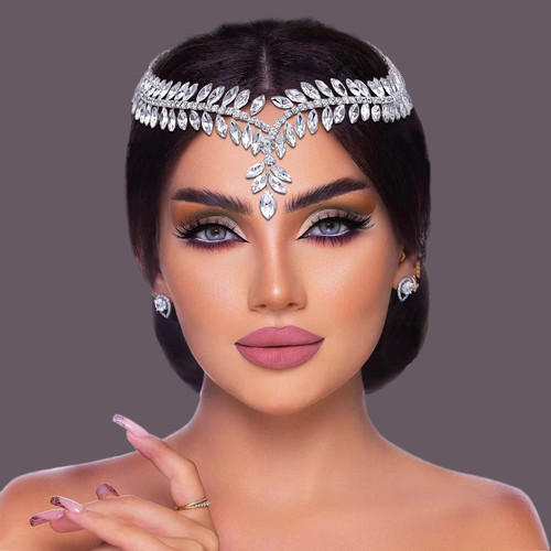 Wedding Hair Comb Bridal Headbands Rhinestones Headpieces Crystal for Brides Bridesmaids Women Hair Accessories (Silver) Wedding Hair Comb Bridal Headbands Rhinestones Headpieces Crystal for Brides Bridesmaids Women Hair Accessories (Silver)