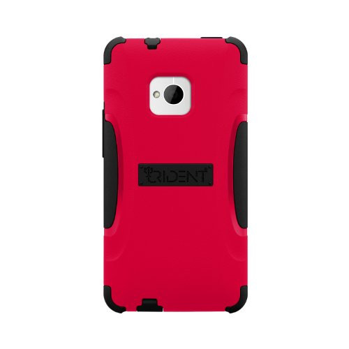 Trident Case AEGIS Series Protective for HTC One  - Retail Packaging - Red