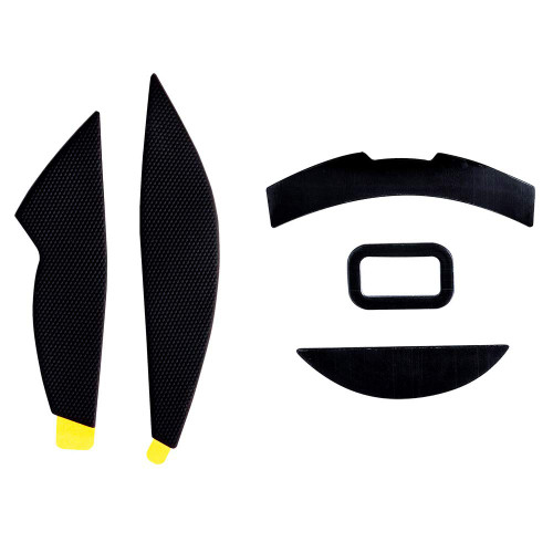 HUYUN Mouse Skates Pads Mouse Feet & Side Grips Sweat Resistant Pads/Anti Sweat Paste Grip Tape for Razer Mamba Elite