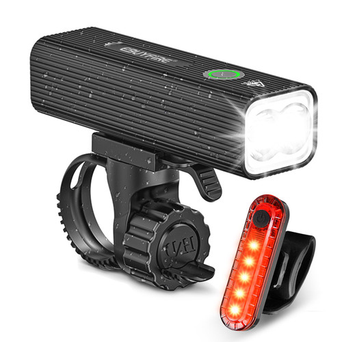 USB Rechargeable Bike Lights Set Night Riding Front and Back Bicycle Light Flashlight Bike Headlight Powerful 5 Light Mode Waterproof Easy to Install for Men Women Kids Road Mountain MTB Cycling USB Rechargeable Bike Lights Set Night Riding Front and Back Bicycle Light Flashlight Bike Headlight Powerful 5 Light Mode Waterproof Easy to Install for Men Women Kids Road Mountain MTB Cycling