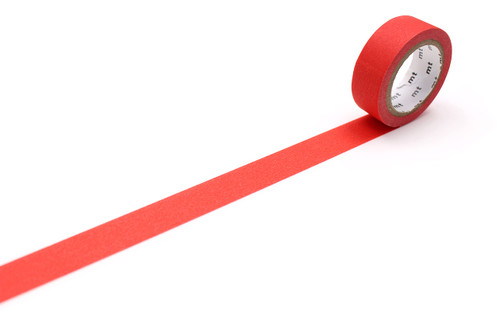 MT Washi Masking Tape - Matte Red - 1 Roll