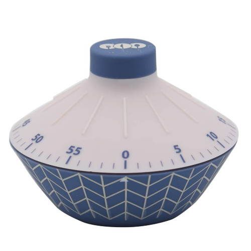 Hoshen Taji Shape Time Manager, Kitchen Baking and Cooking Mechanical Timer, Learning Reminder Timer