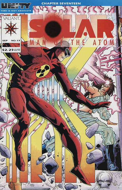 Solar, Man of the Atom #13 VF ; Valiant comic book | Unity 17 Walter Simonson