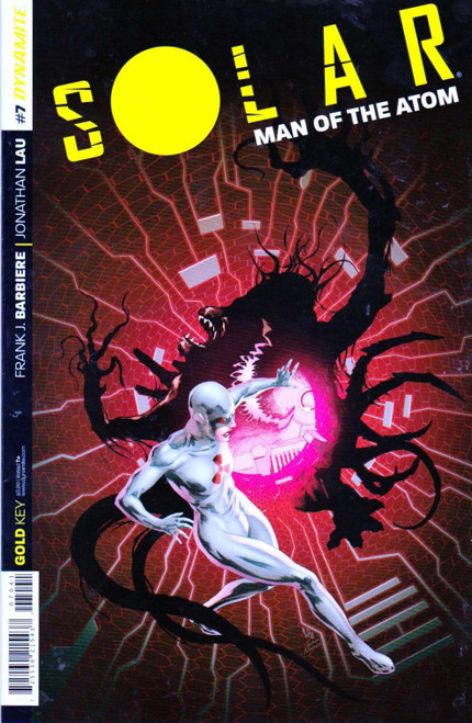 Solar, Man of the Atom (Vol. 3) #7C VF/NM ; Dynamite comic book | Sub Variant