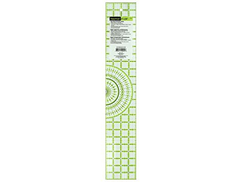 Omnigrid RA424 Omnigrip Protractor 4in x 24in Rulers & Accessories, 4" x 24"