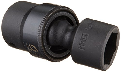 Sunex 315um 3/8-Inch Drive 15-Mm Universal Impact Socket