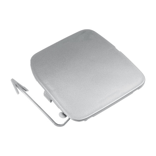 ACROPIX Front Bumper Tow Hook Cover Car Towing Hook Eye Hole Cover Fit for Nissan Versa Sedan - Pack of 1 Silver Tone
