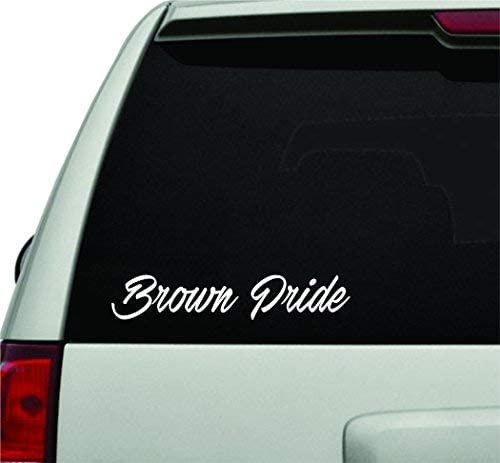 Brown Pride Small Version DD101 JDM Car Truck Window Windshield Lettering Decal Sticker Decals Stickers
