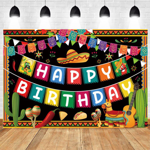 Mexican Happy Birthday Backdrop Mexican Party Decorations Fiesta Theme Backdrop Mexico Cinco De Mayo Carnival Decoration Taco Party Supply Mexican Birthday Colorful Banner Photography Background Mexican Happy Birthday Backdrop Mexican Party Decorations Fiesta Theme Backdrop Mexico Cinco De Mayo Carnival Decoration Taco Party Supply Mexican Birthday Colorful Banner Photography Background