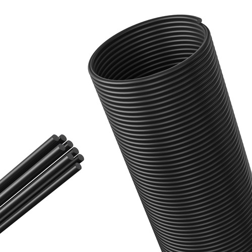 Backer Rod 3/8 Inch, Concrete Crack Filling EPDM Rubber Backer Rod for Joints and Gaps, Driveway and Wall Cracks (16.4 Feet Length)