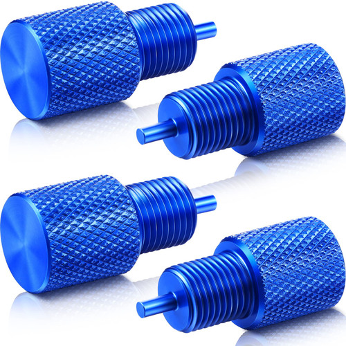 4 Pieces Brake Proportioning Valve Bleeder Tool Drum Brake Tool Proportioning Valve Brake Tools for Disc/Disc Disc/Drum Pv2 Pv4 Compatible with Ac Delco 172-1353, 172-1371 (Blue)