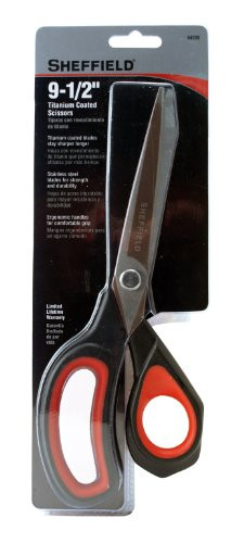 Sheffield 58299 9-1/2 Inch Titanium Coated Scissors