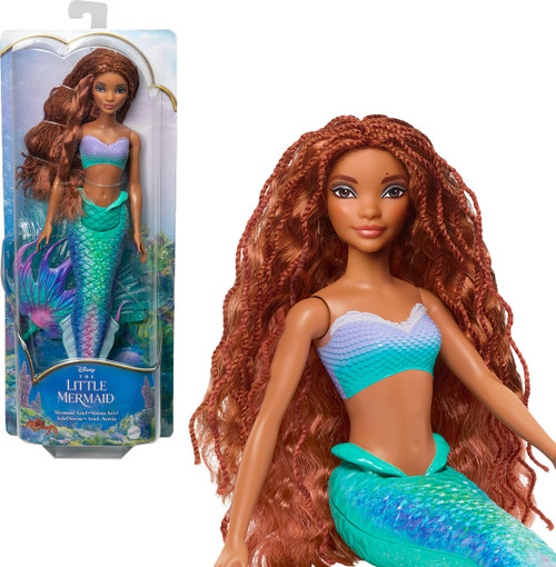 Disney the Little Mermaid Ariel Doll, Mermaid Fashion Doll with Signature Outfit, Toys Inspired by Disney's the Little Mermaid Disney the Little Mermaid Ariel Doll, Mermaid Fashion Doll with Signature Outfit, Toys Inspired by Disney's the Little Mermaid