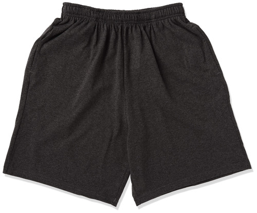 Soffe Men's Classic Cotton Pocket Short Charcoal Heather XX-Large