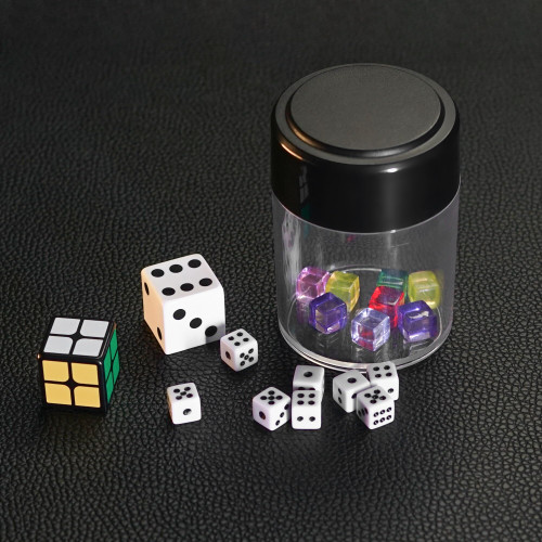 ZQION Dice Explosion Cube Magic Tricks Magie Props Mentalism Close Up Street Magician Illusion Gimmick Dice Bomb Funny Classic Toys