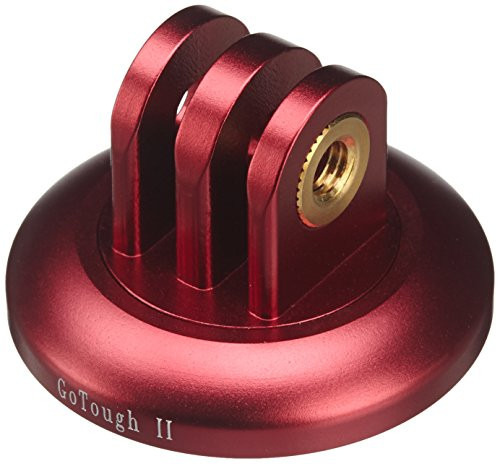 Fotodiox Pro GoTough Tripod Adapter II - Red Aluminum Mount for GoPro HD HERO, HERO2, HERO3, HERO3+ and HERO4 and all extender arms Fotodiox Pro GoTough Tripod Adapter II - Red Aluminum Mount for GoPro HD HERO, HERO2, HERO3, HERO3+ and HERO4 and all extender arms