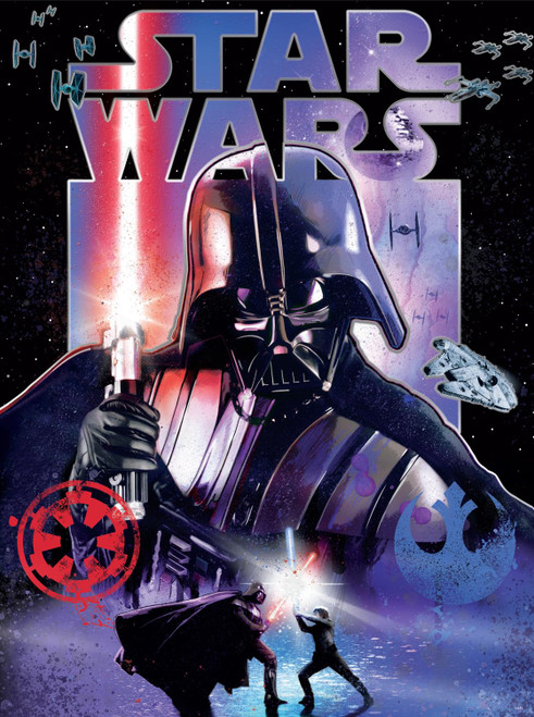 Buffalo Games - Star Wars - Duel On Death Star II - 500 Piece Foil Jigsaw Puzzle Buffalo Games - Star Wars - Duel On Death Star II - 500 Piece Foil Jigsaw Puzzle