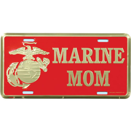 Honor Country US Marine Mom License Plate Honor Country US Marine Mom License Plate