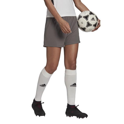 adidas Women's Entrada 22 Shorts, Team Grey Four, Small