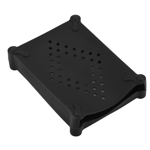 3.5 Hard Drive Case, Silicone Case Cover Protector for 3.5 Inch HDD SSD Hard Drive Disk,Dustproof HDD Hard Drive Case Reserve Interface Spac Compatible with IED Hard Disk,Black
