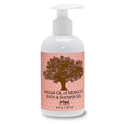 Primal Elements Argan Oil of Morocco Bath and Shower Gel, 8 Fluid Ounce Primal Elements Argan Oil of Morocco Bath and Shower Gel, 8 Fluid Ounce