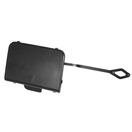 X AUTOHAUX Front Bumper Tow Hook Cover 2048850124 Car Trailer Hook Cover Fit for Mercedes-Benz C300 C250 C350 C230 C280 Black