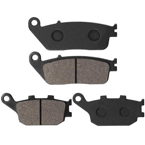 Front and Rear Brake Pad Replacement for Honda Shadow 1100 Shadow Sabre 1100 Interstate 1300 Stateline 1300 VTX1300C VTX1300R VTX1300S