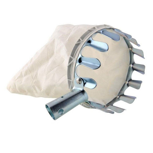 gofidin 16cm Metal Fruit Picker, Fruit Picker Head Basket, Agricultural Garden Hardware Tools Farm Labor-Saving Fruit Picking Tools for Harvest Picking Apple Citrus Pear Peach