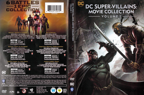 DC Super-Villains: Movie Collection Volume 1 (DVD)