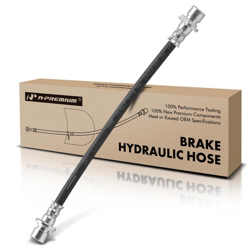 A-Premium Rear Inner Brake Hydraulic Hose Compatible with Select Honda Models - Odyssey 1999 2000 2001 2002 2003 2004 - Replace# 01466S0X000