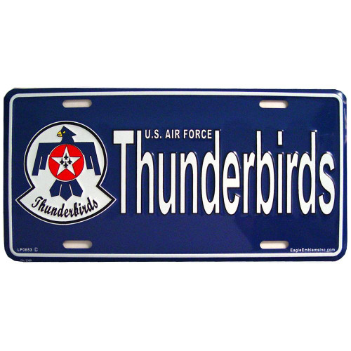 U.S. Air Force Thunderbirds License Plate