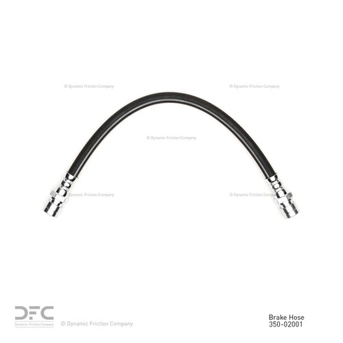 Front Dynamic Friction Company Brake Line Hose 350-02001 For 1971-1973 Volkswagen Super Beetle, 1971-1979 Volkswagen Transporter, 1972-1976 Porsche 914