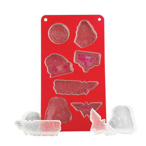 Cinereplicas DC Comics - Ice Cube and Chocolate Mold - Wonder Woman - Officially Licensed
