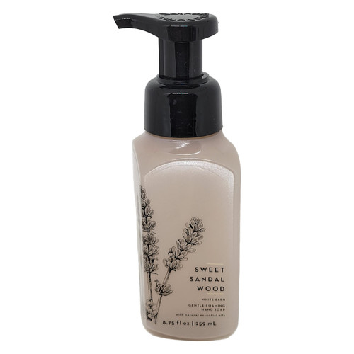 Bath and Body Works Sweet Sandalwood Gentle Foaming Hand Soap 8.75 Ounce Full Size Pump Bottle Bath and Body Works Sweet Sandalwood Gentle Foaming Hand Soap 8.75 Ounce Full Size Pump Bottle