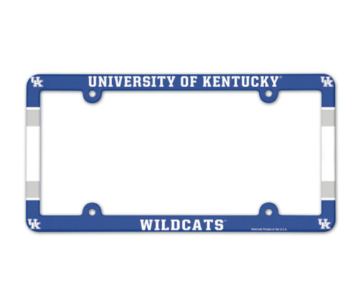 NCAA Kentucky Wildcats Plastic License Plate Frame
