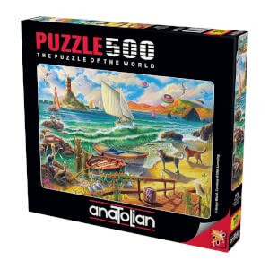 Anatolian Puzzle - The Seashore View, 500 Piece Jigsaw Puzzle, 3628