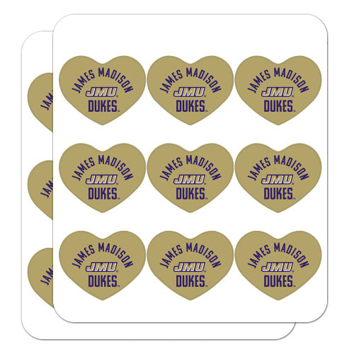 James Madison University Dukes Heart Shaped Planner Calendar Scrapbook Craft Stickers James Madison University Dukes Heart Shaped Planner Calendar Scrapbook Craft Stickers
