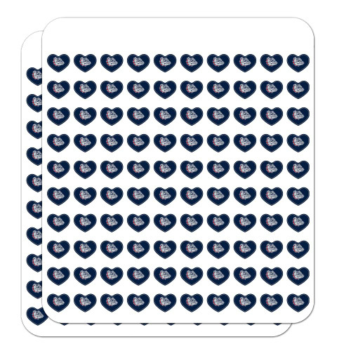 Gonzaga University Bulldogs Logo Heart Shaped Planner Calendar Scrapbook Craft Stickers Gonzaga University Bulldogs Logo Heart Shaped Planner Calendar Scrapbook Craft Stickers
