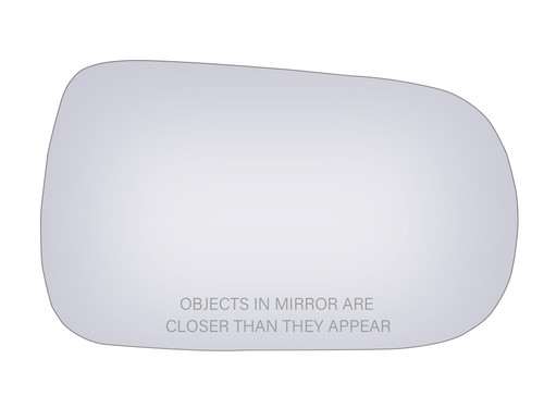 Tootai Passenger Side Replacement Mirror Glass Compatible with 240SX 1989-1994, 300ZX 1990-1996, Infiniti G20 1991-1996, Non-heated, without Backing Plate