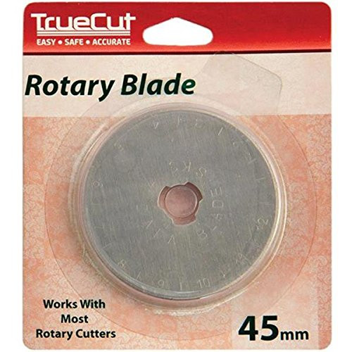 Grace Company TC17039 TrueCut Rotary Cutter Replacement Blades, 45mm, 1-Pack