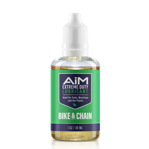 PlanetSafe AIM Bike and Chain Lube - Extreme Duty - Best Bicycle Lubricant - Cleans, Lubricates, Protects - The World's Greatest, Safest, Hardest-Working Lubricant